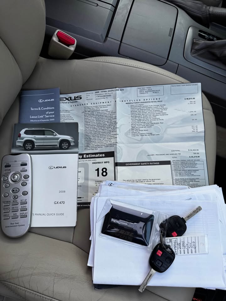 2008 Lexus GX 470 Sport Utility 4D photo 18
