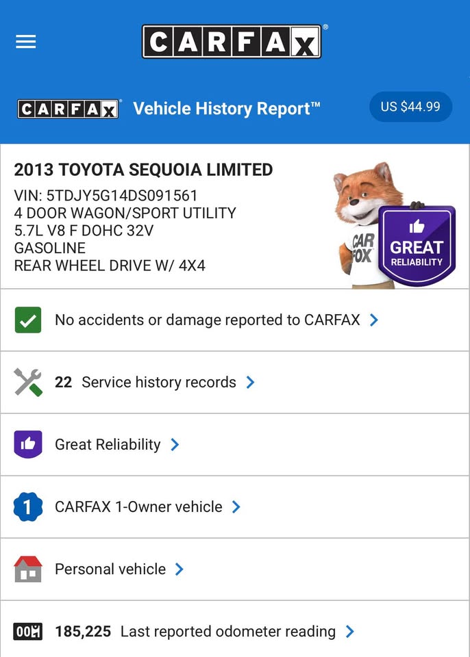 2013 Toyota Sequoia Limited photo 2